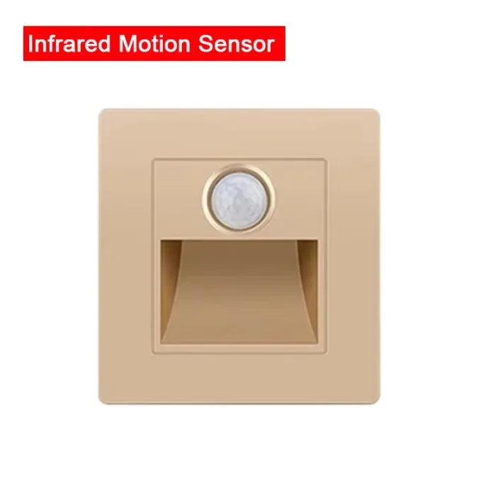 PIR Motion Sensor LED Night Light for Safe Stairs - Smarsty