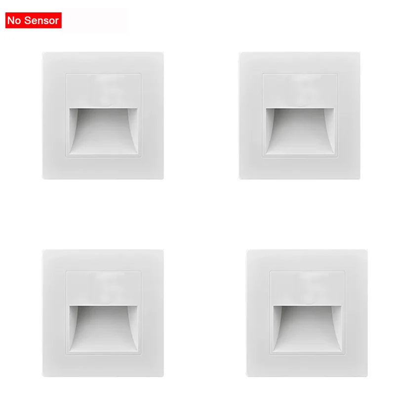 PIR Motion Sensor LED Night Light for Safe Stairs - Smarsty