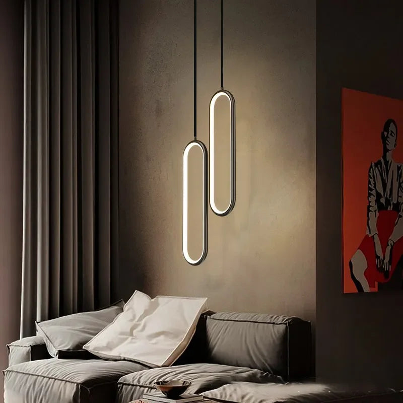 Modern Minimalist LED Pendant Chandelier for Elegant Spaces - Smarsty