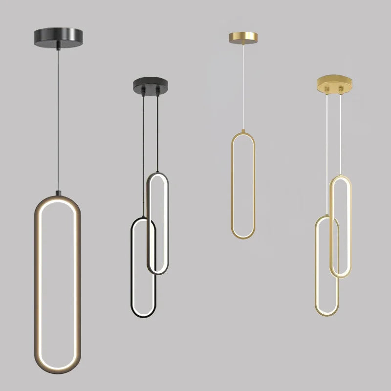 Modern Minimalist LED Pendant Chandelier for Elegant Spaces - Smarsty
