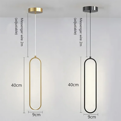 Modern Minimalist LED Pendant Chandelier for Elegant Spaces - Smarsty