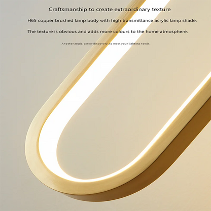 Modern Minimalist LED Pendant Chandelier for Elegant Spaces - Smarsty