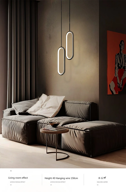 Modern Minimalist LED Pendant Chandelier for Elegant Spaces - Smarsty