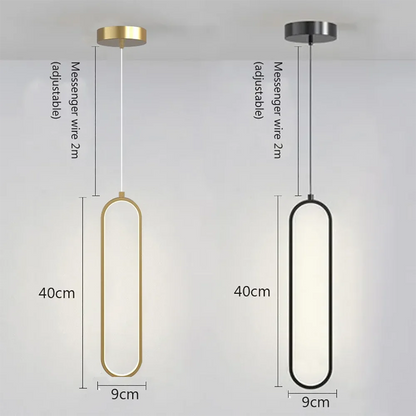 Modern Minimalist LED Pendant Chandelier for Elegant Spaces - Smarsty