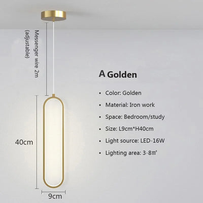 Modern Minimalist LED Pendant Chandelier for Elegant Spaces - Smarsty