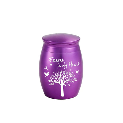 7 Colors Tree of Life Keepsake Urn for Ashes - Smarsty