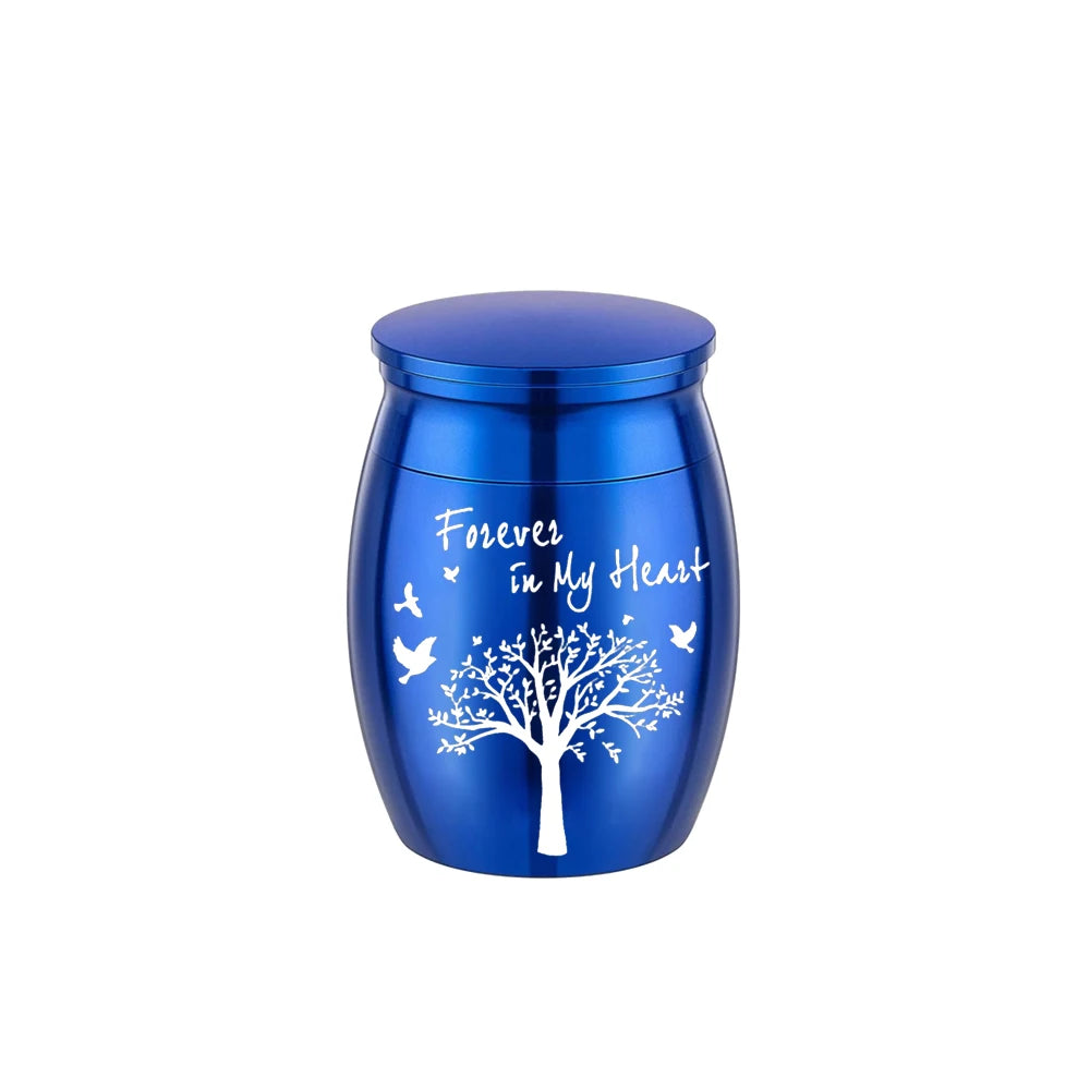7 Colors Tree of Life Keepsake Urn for Ashes - Smarsty