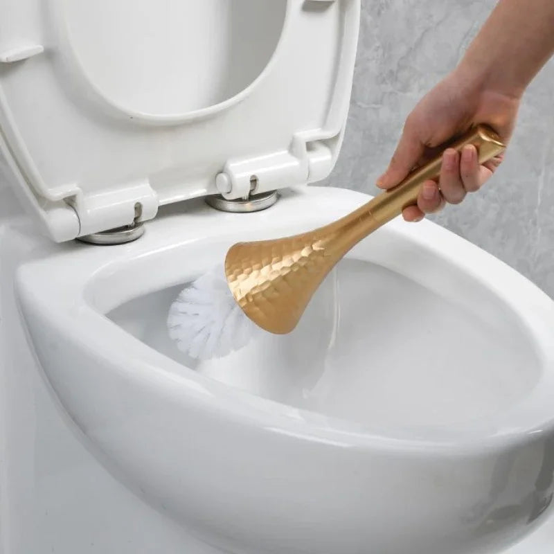 Golden High-End Toilet Brush with Long Handle - Smarsty