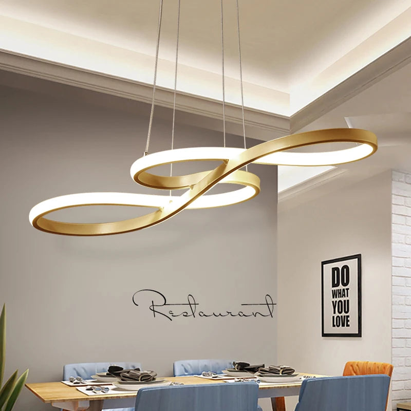 Modern Kitchen Island Pendant Lights with Remote Dimming - Smarsty