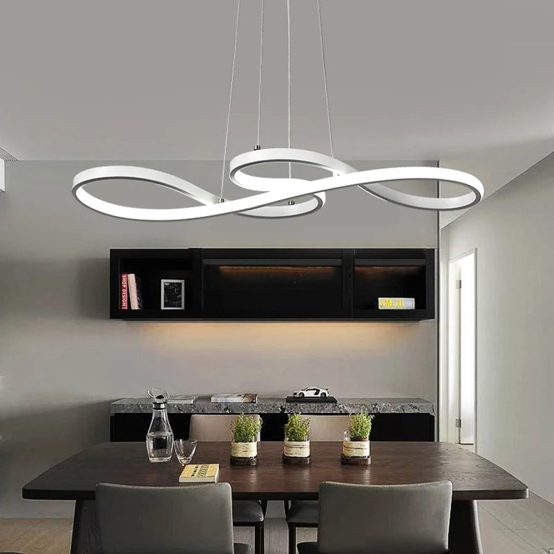 Modern Kitchen Island Pendant Lights with Remote Dimming - Smarsty