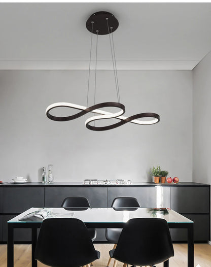 Modern Kitchen Island Pendant Lights with Remote Dimming - Smarsty