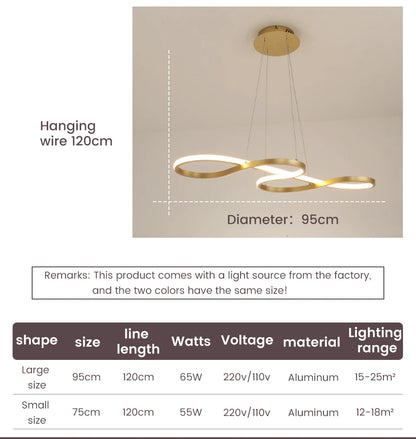 Modern Kitchen Island Pendant Lights with Remote Dimming - Smarsty