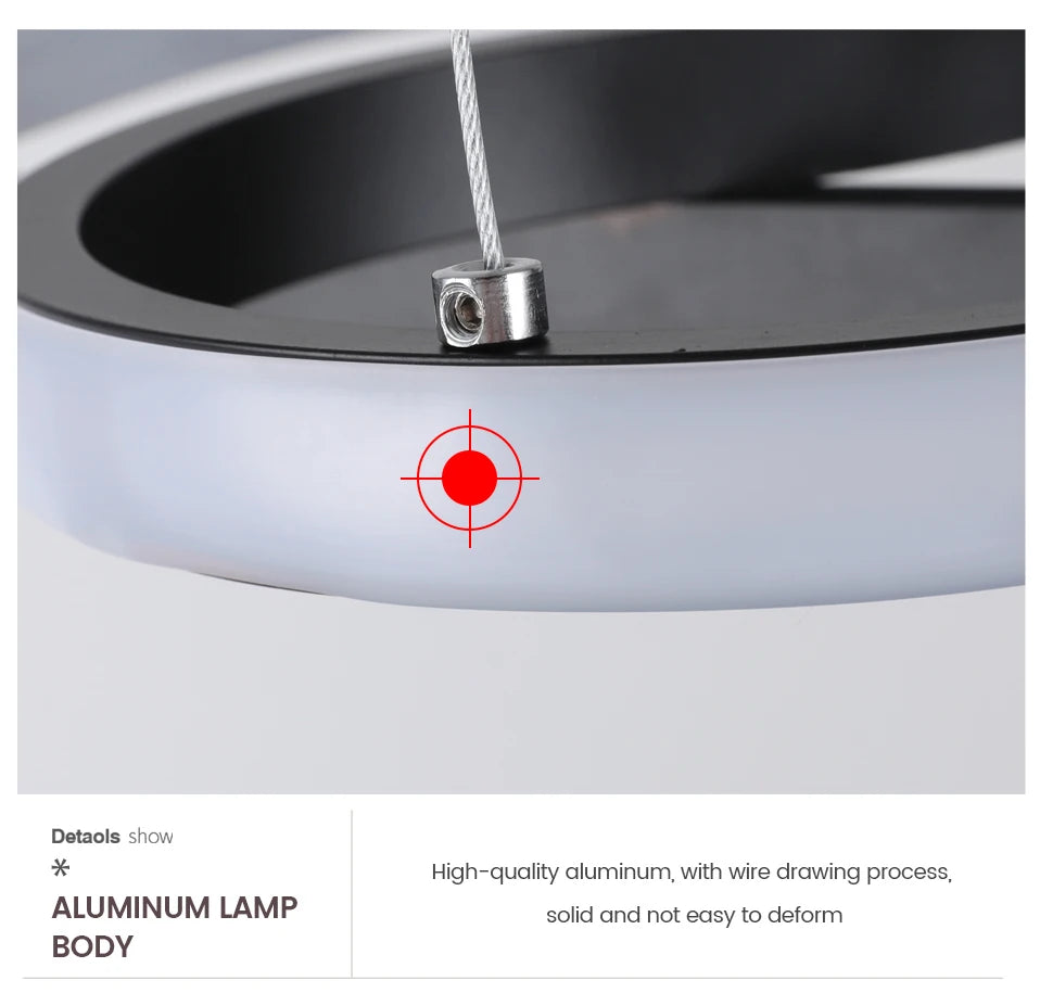 Modern Kitchen Island Pendant Lights with Remote Dimming - Smarsty