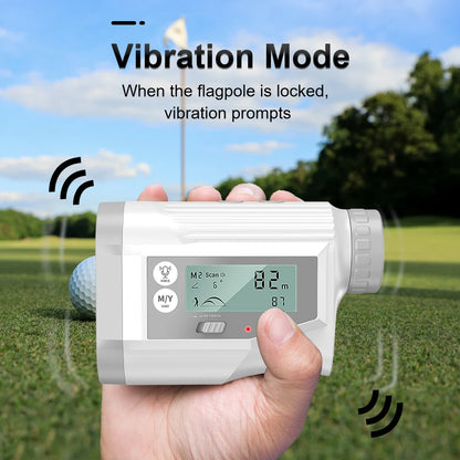 Nohawk Golf Laser Rangefinder USB Rechargeable with Slope Compensation - Smarsty