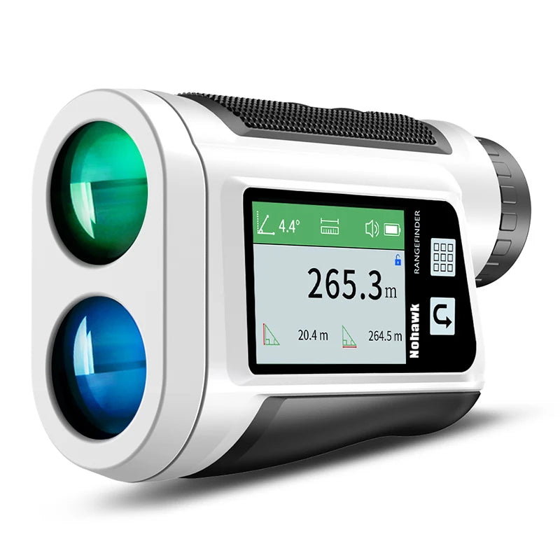 Nohawk Golf Laser Rangefinder USB Rechargeable with Slope Compensation - Smarsty