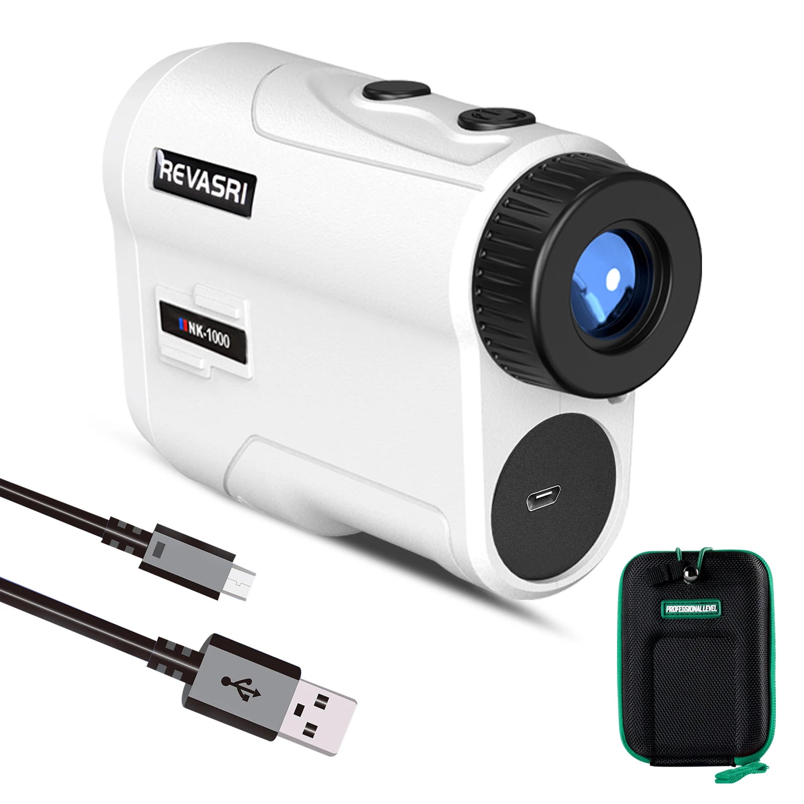 Revasri Golf Laser Rangefinder with Flag Lock Feature - Smarsty