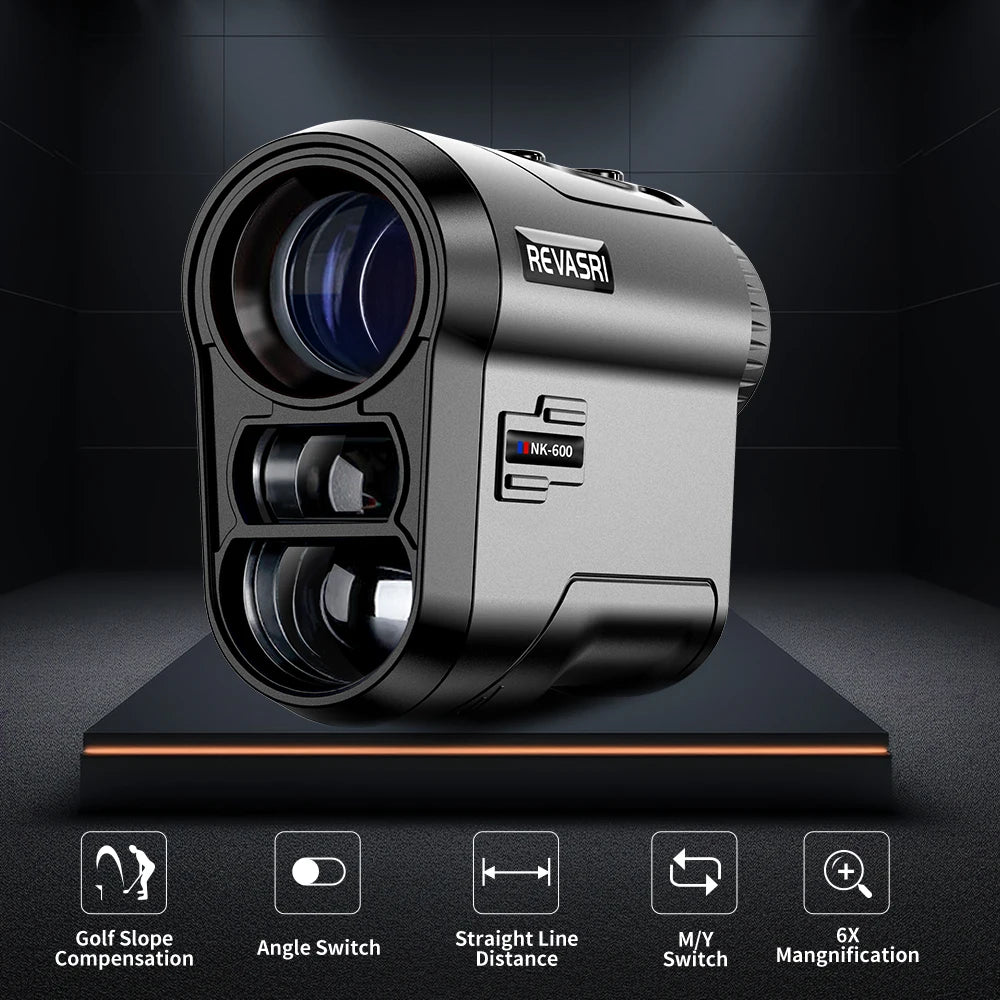 REVASRI Golf Rangefinder with Rechargeable Battery and Slope Feature - Smarsty