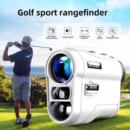 REVASRI Golf Rangefinder with Rechargeable Battery and Slope Feature - Smarsty