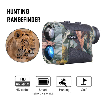 REVASRI Golf Rangefinder with Rechargeable Battery and Slope Feature - Smarsty