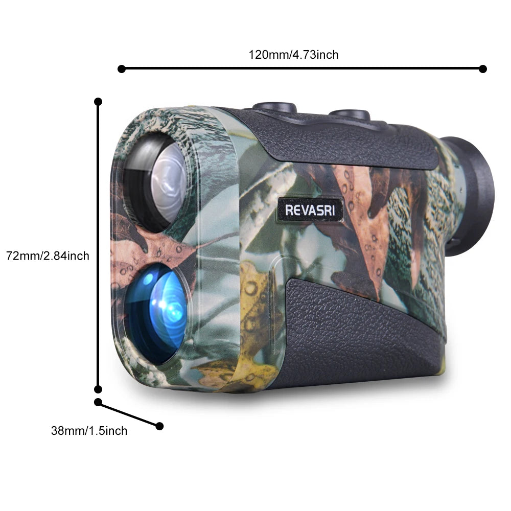 REVASRI Golf Rangefinder with Rechargeable Battery and Slope Feature - Smarsty