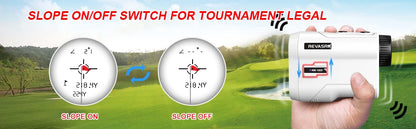 Revasri Golf Laser Rangefinder with Slope and Vibration - Smarsty