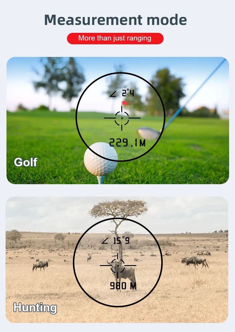 Revasri Golf Laser Rangefinder with Slope and Vibration - Smarsty