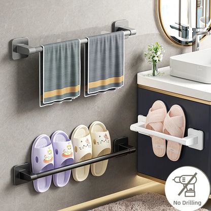 Wall Mounted Towel Holder with No Drilling Convenience - Smarsty