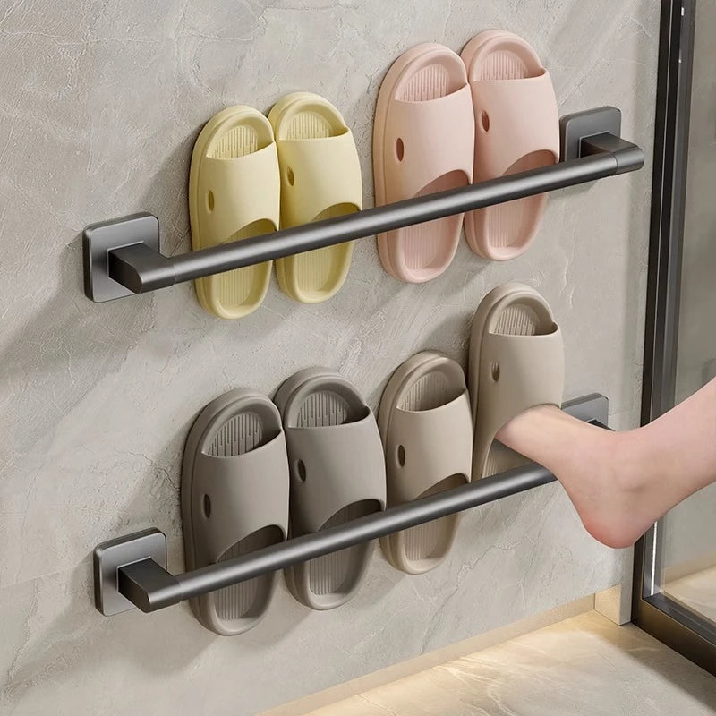Wall Mounted Towel Holder with No Drilling Convenience - Smarsty