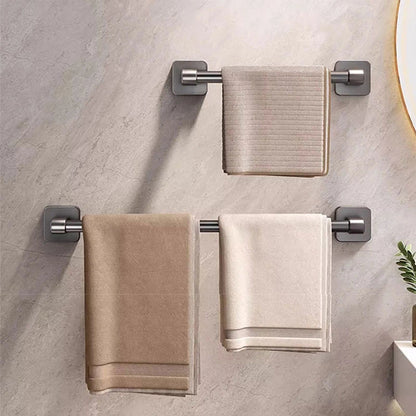 Wall Mounted Towel Holder with No Drilling Convenience - Smarsty