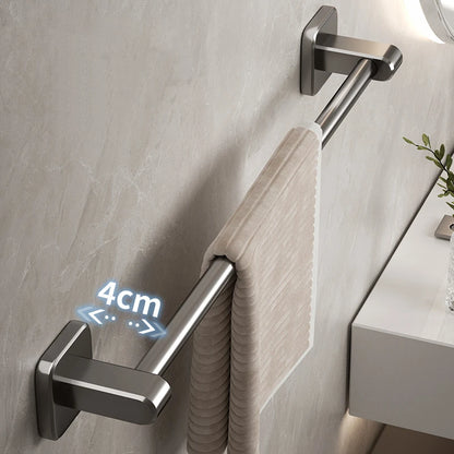 Wall Mounted Towel Holder with No Drilling Convenience - Smarsty
