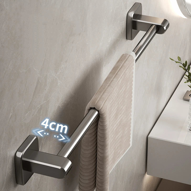 Wall Mounted Towel Holder with No Drilling Convenience - Smarsty