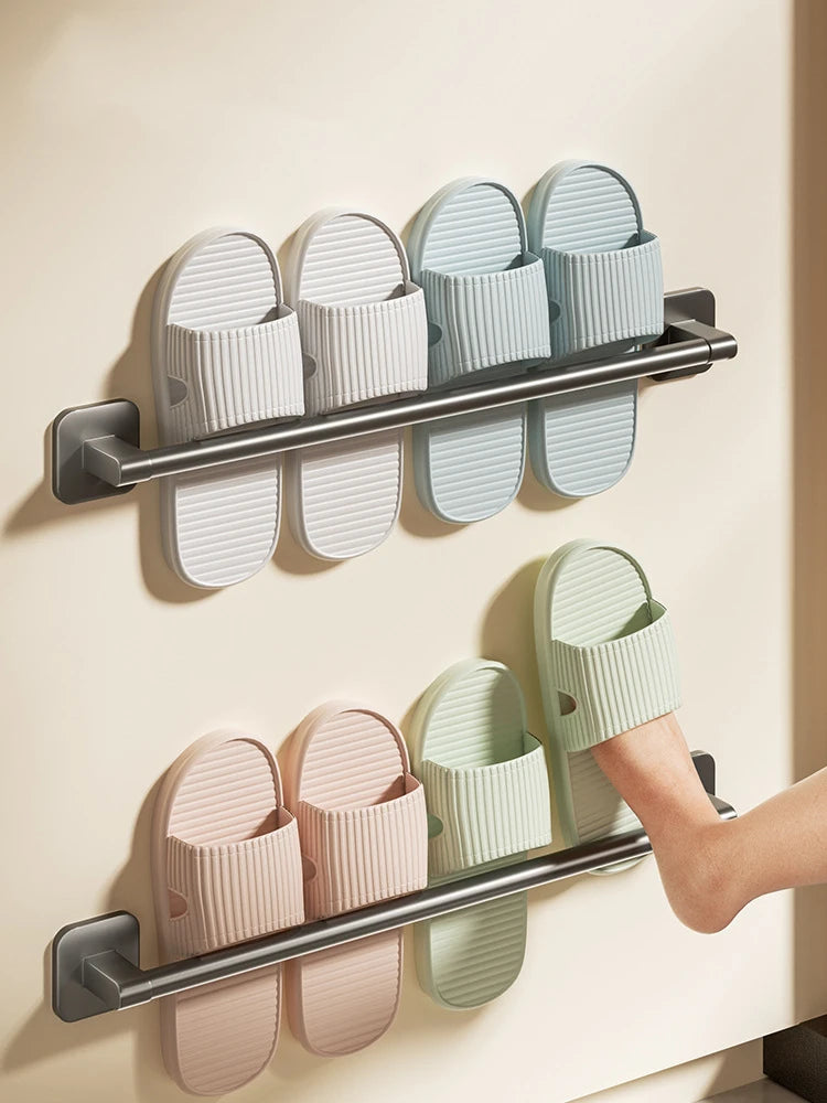 Wall Mounted Towel Holder with No Drilling Convenience - Smarsty