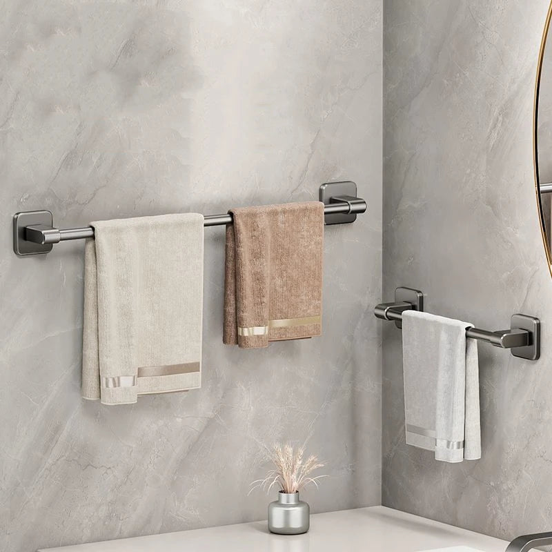 Wall Mounted Towel Holder with No Drilling Convenience - Smarsty