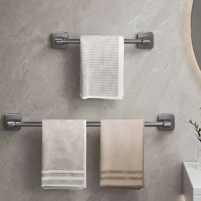 Wall Mounted Towel Holder with No Drilling Convenience - Smarsty