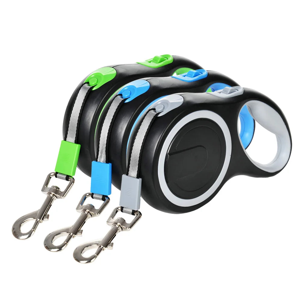Retractable Dog Leash with Adjustable Collar for All Sizes - Smarsty