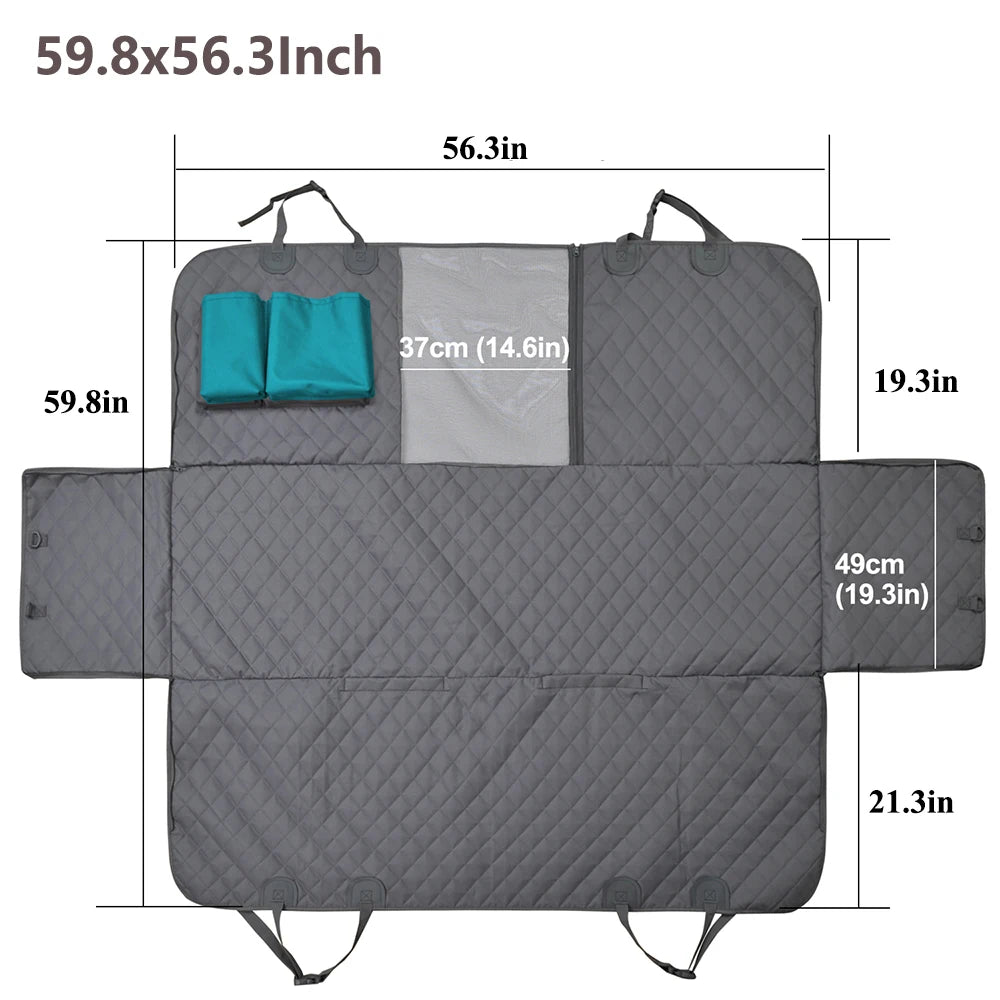 Petravel Waterproof Dog Car Seat Cover Protector - Smarsty