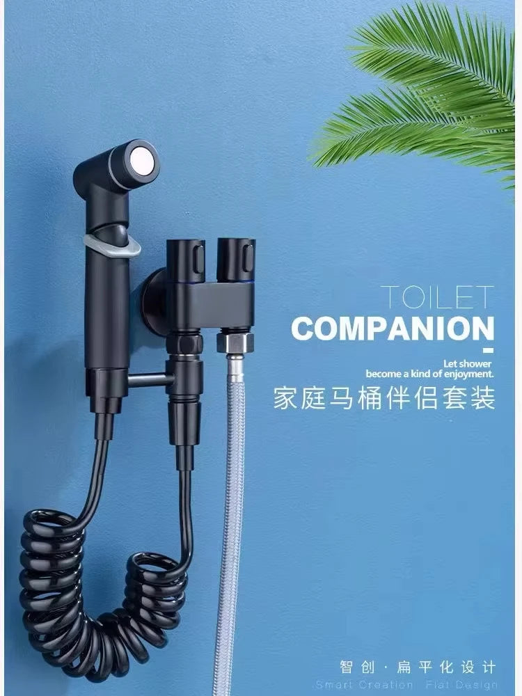Portable Cold Water Bidet Sprayer Set for Easy Cleaning - Smarsty
