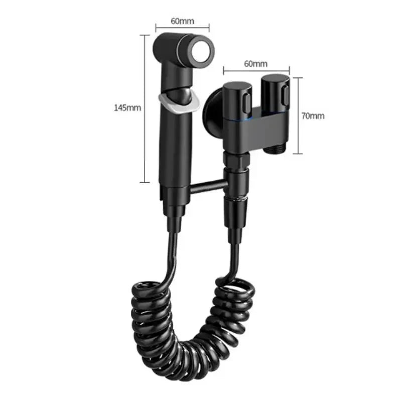 Portable Cold Water Bidet Sprayer Set for Easy Cleaning - Smarsty