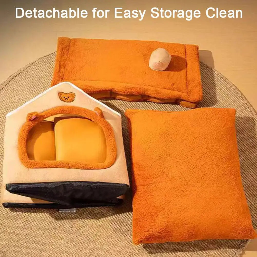 Thickened Warm Cat and Dog House for All Seasons - Smarsty