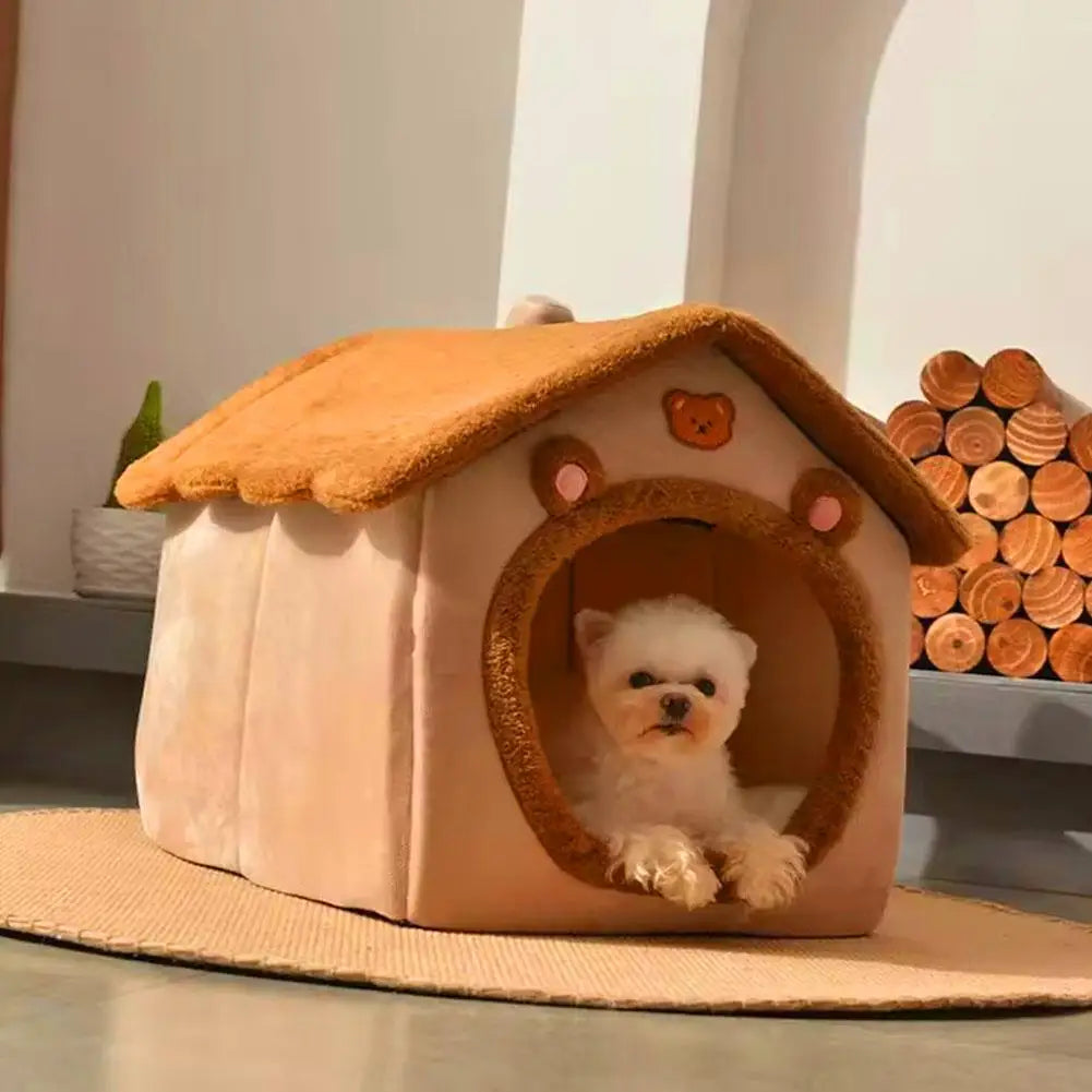 Thickened Warm Cat and Dog House for All Seasons - Smarsty