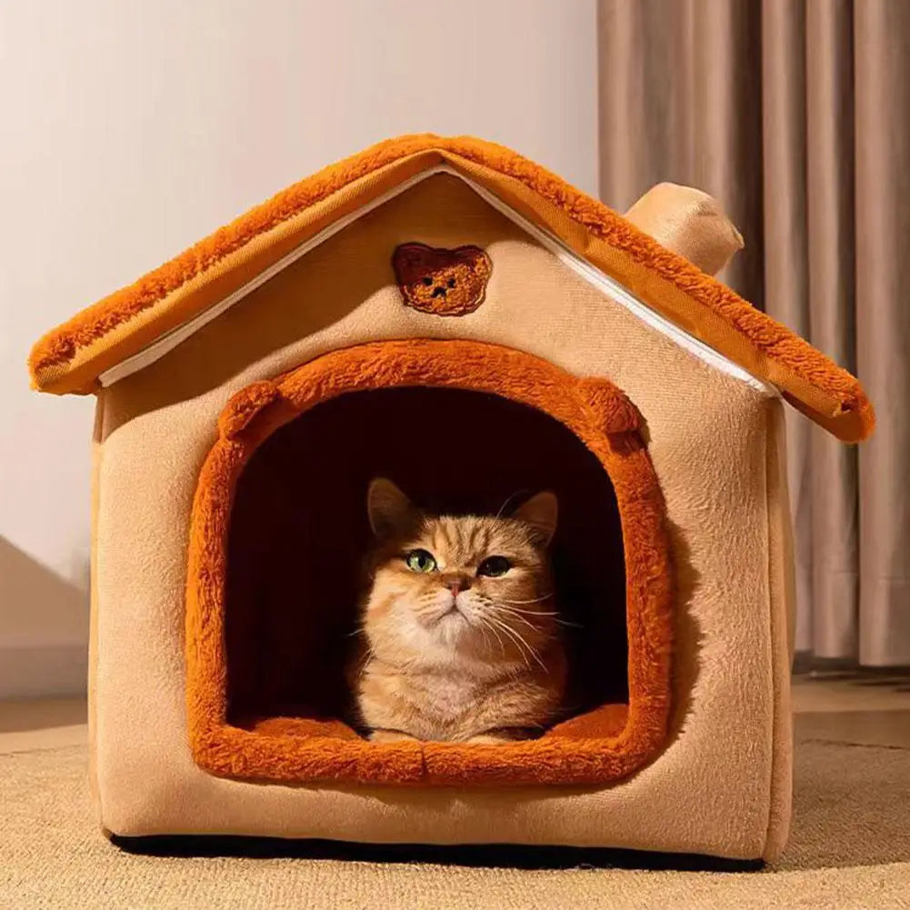 Thickened Warm Cat and Dog House for All Seasons - Smarsty