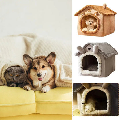 Thickened Warm Cat and Dog House for All Seasons - Smarsty