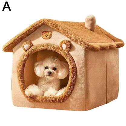 Thickened Warm Cat and Dog House for All Seasons - Smarsty