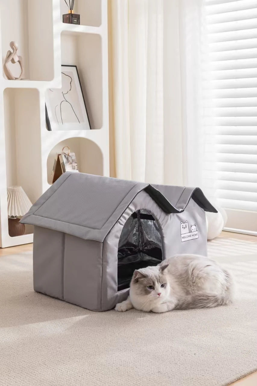 Removable Cat Cooling House for Summer Comfort - Smarsty