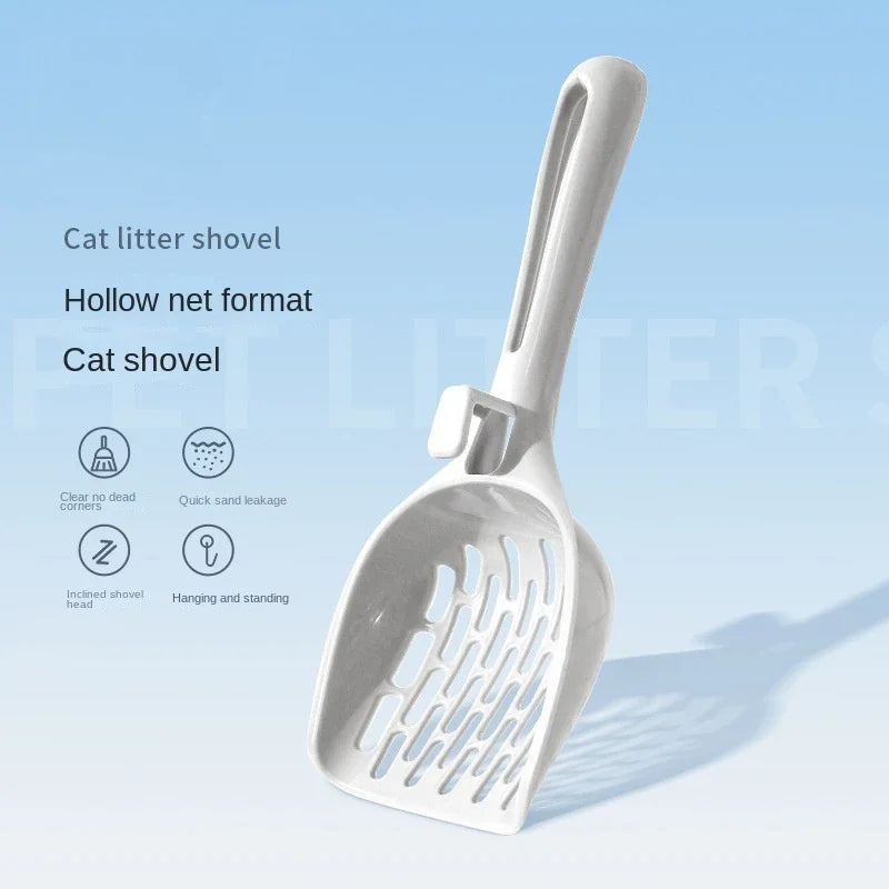 Self Cleaning Cat Litter Scoop with Base Easy to Use - Smarsty