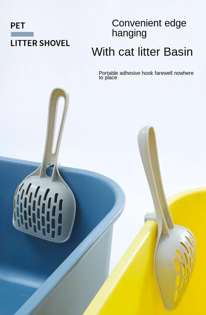 Self Cleaning Cat Litter Scoop with Base Easy to Use - Smarsty