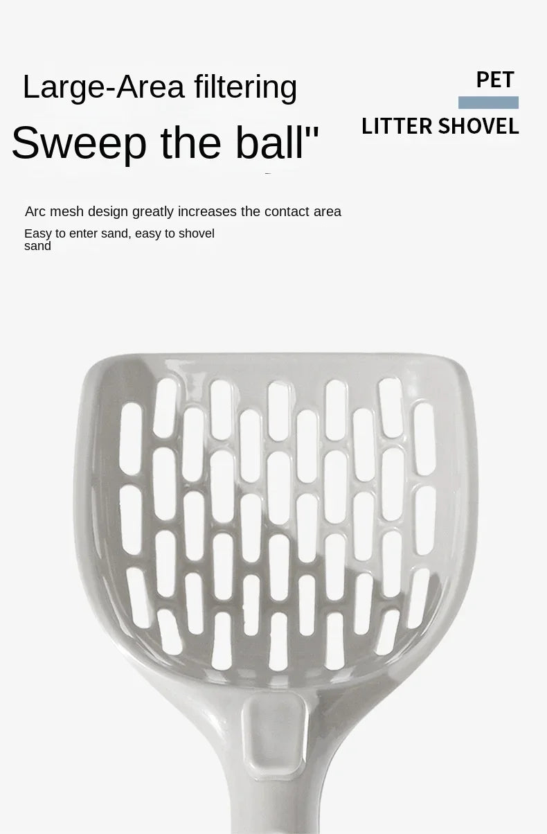 Self Cleaning Cat Litter Scoop with Base Easy to Use - Smarsty