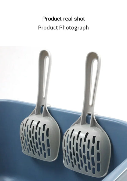 Self Cleaning Cat Litter Scoop with Base Easy to Use - Smarsty