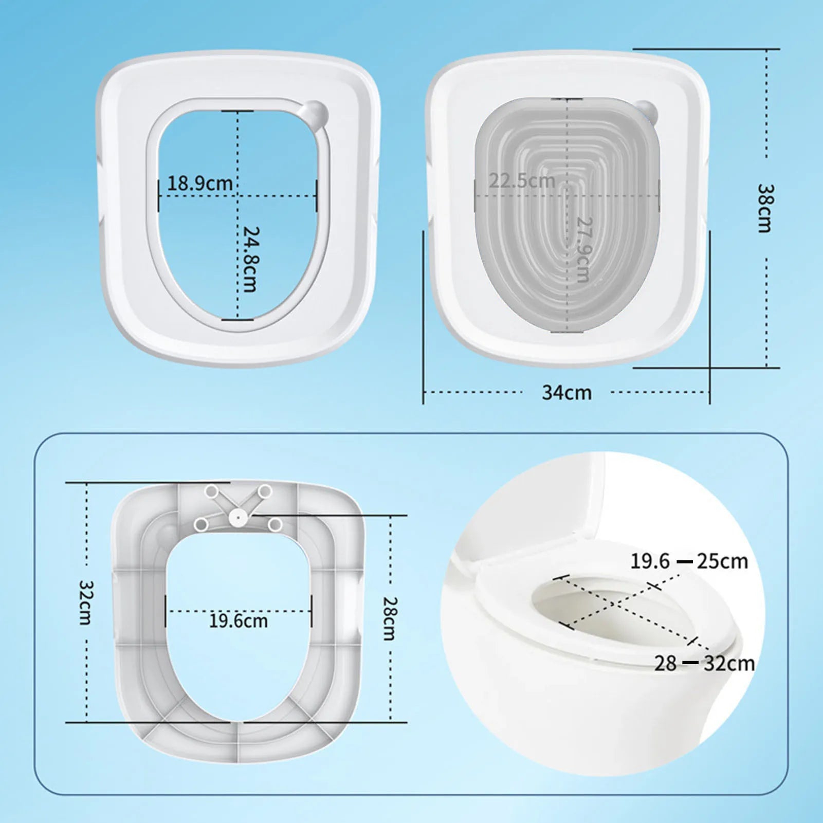 Universal Cat Toilet Training Aid for Easy Cleanup - Smarsty