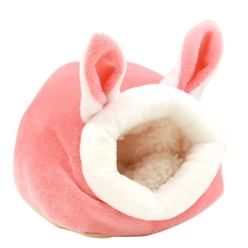 Windproof Plush Hamster Nest for Winter Comfort - Smarsty